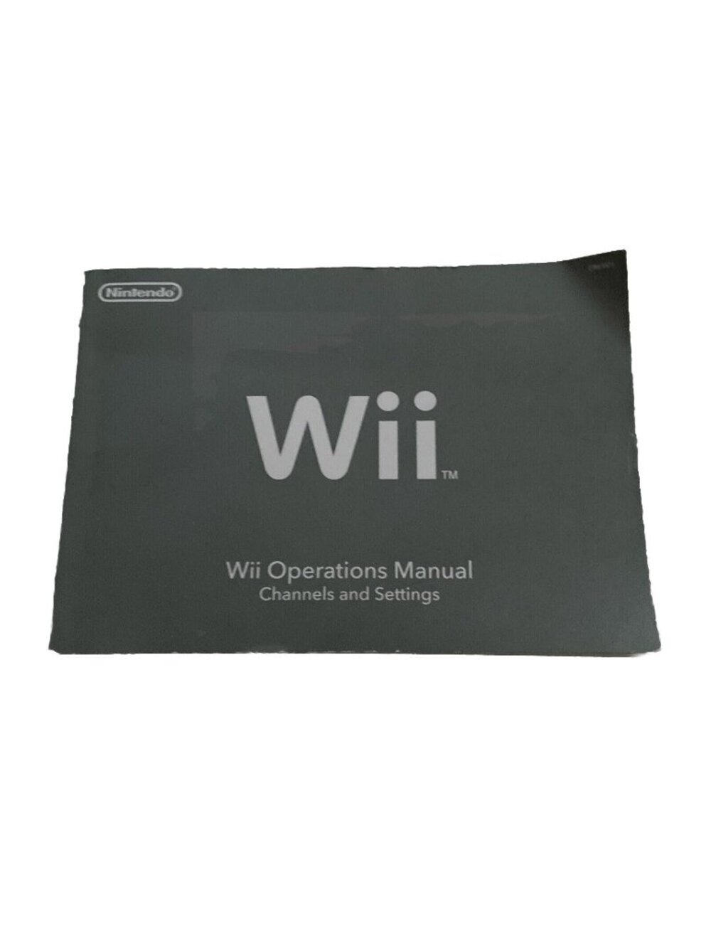 Nintendo Wii Operations Manual and Quick Setup Guide book Used